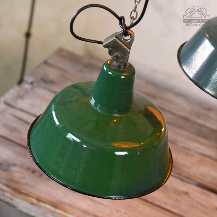 Lampy industrialne z lat 50/70'