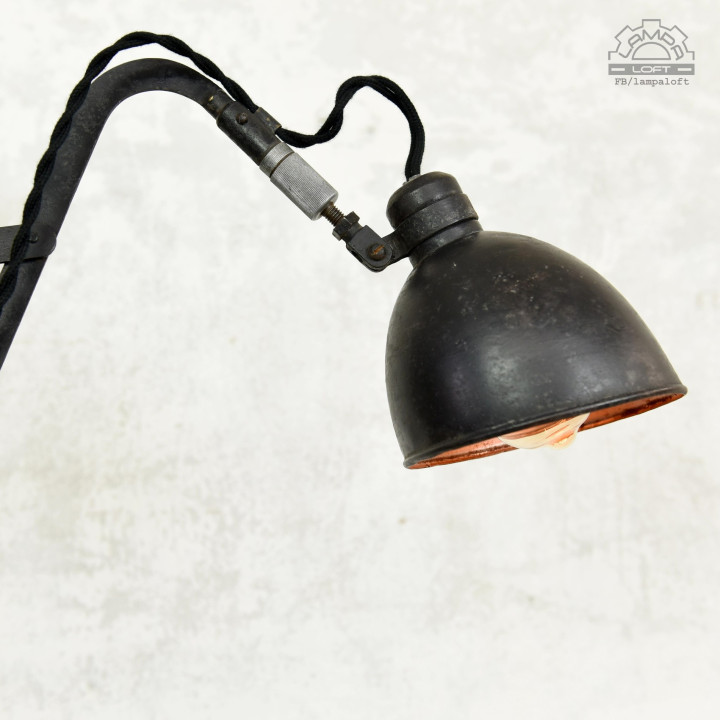 Lampa nożycowa z lat 30' MSW Werner Schröder