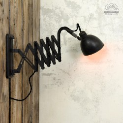 Lampa nożycowa z lat 30' MSW Werner Schröder