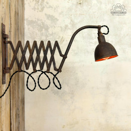 Lampa nożycowa z lat 30'