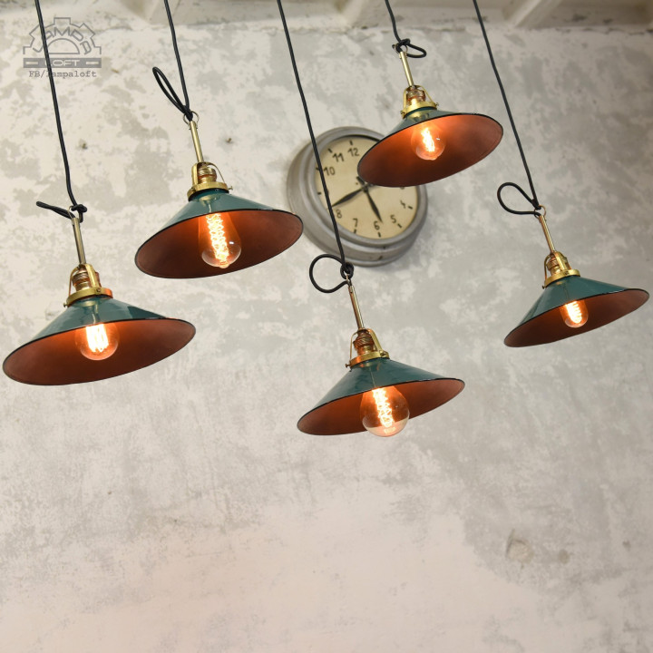 Lampy talerzykowe z lat 60'