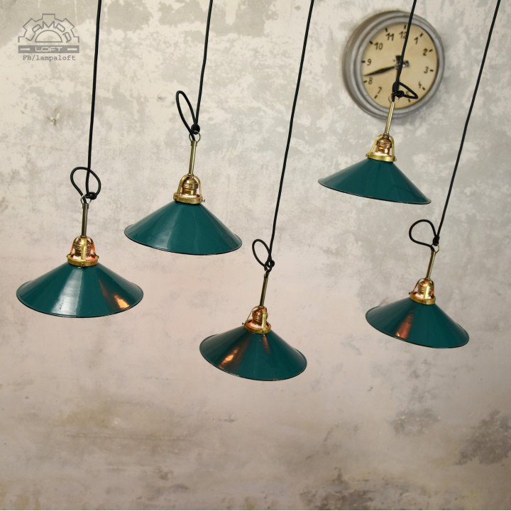 Lampy talerzykowe z lat 60'