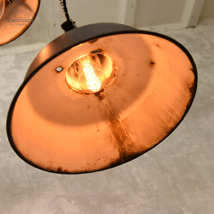 Zestaw lamp industrialnych Wabi sabi
