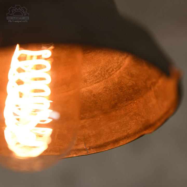 Zestaw lamp industrialnych Wabi sabi