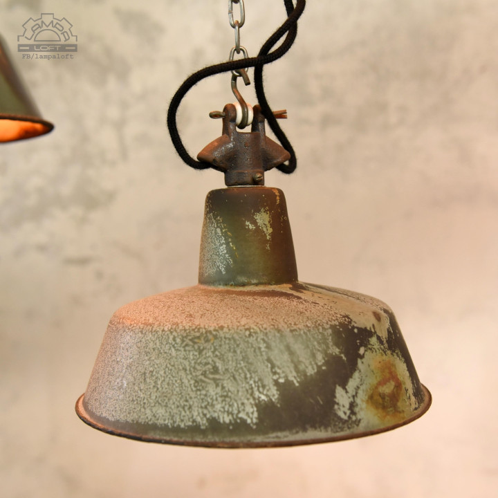 Zestaw lamp industrialnych Wabi sabi