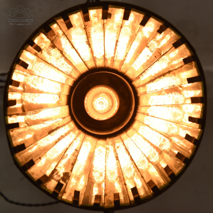 Zestaw lamp industrialnych Wabi sabi