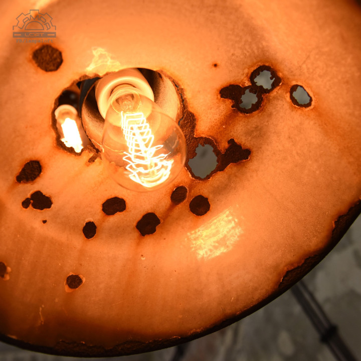 Zestaw lamp industrialnych Wabi sabi