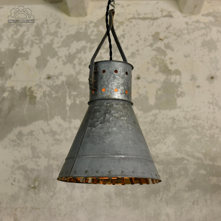 Zestaw lamp industrialnych Wabi sabi