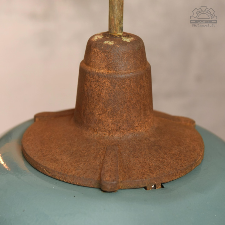 Lampy emaliowane z lat 50'