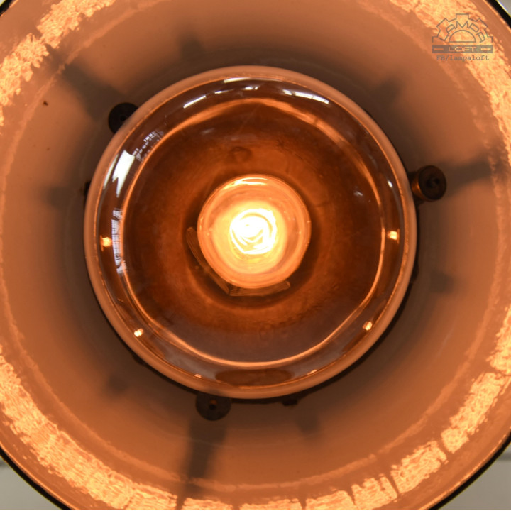 Lampy emaliowane z lat 50'