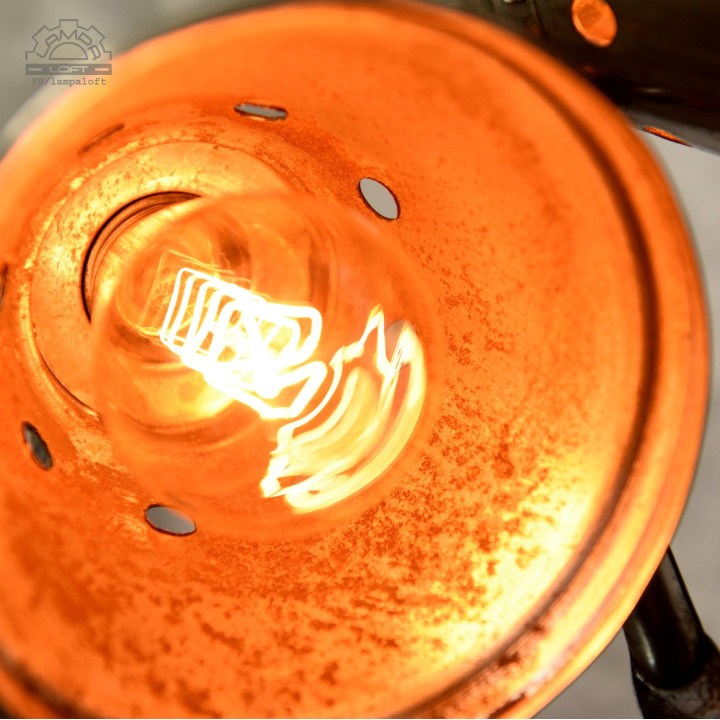 Lampa nożycowa z lat 70'