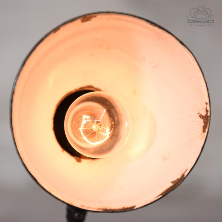 Niemiecka lampa biurkowaz lat 30'  Jacobus
