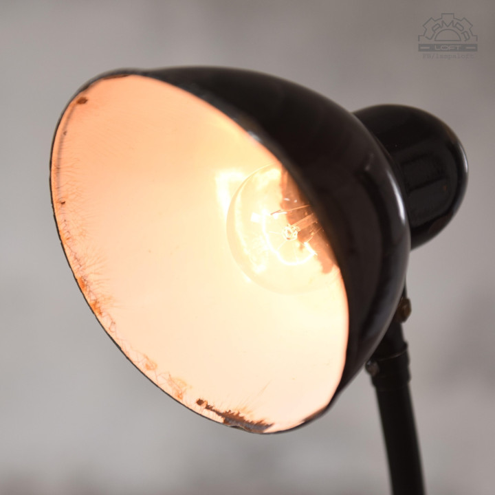 Niemiecka lampa biurkowaz lat 30'  Jacobus