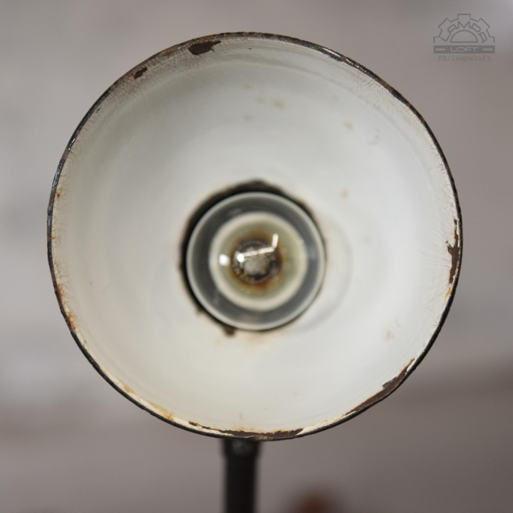 Niemiecka lampa biurkowaz lat 30'  Jacobus