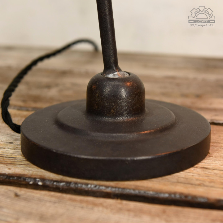Lampa biurkowa BUR z lat 30'