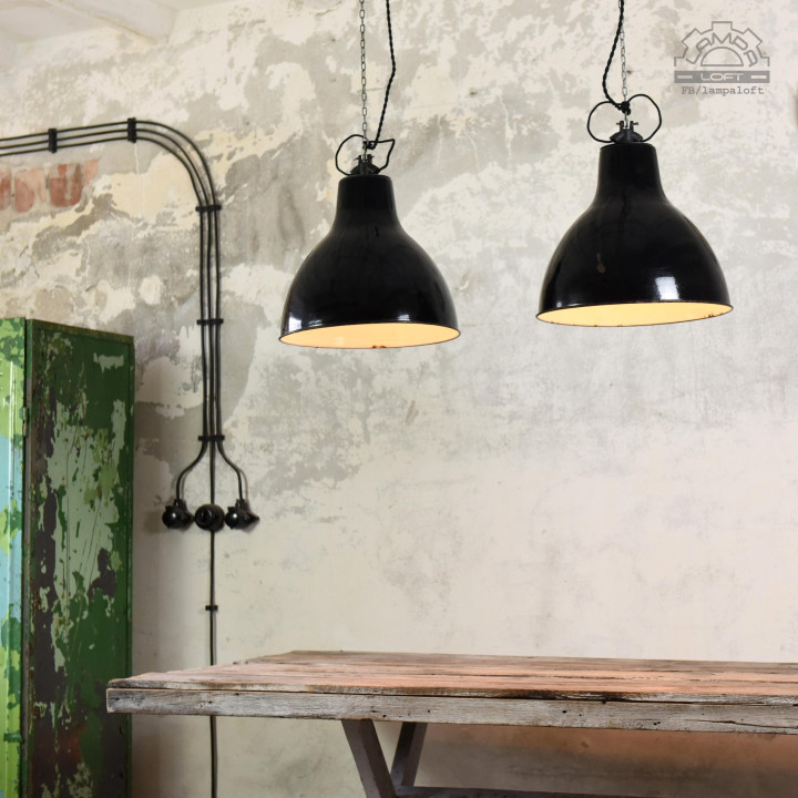 Lampy emaliowane