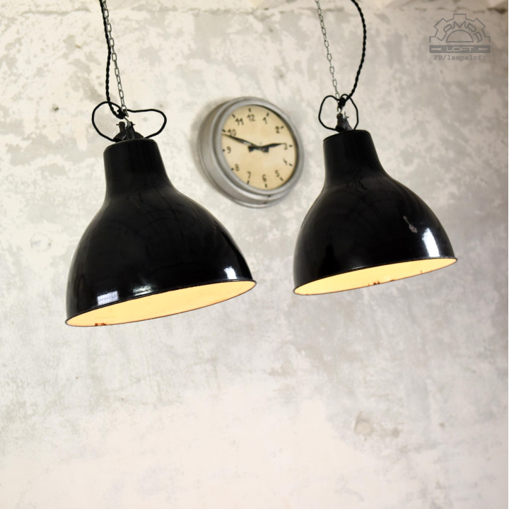 Lampy emaliowane