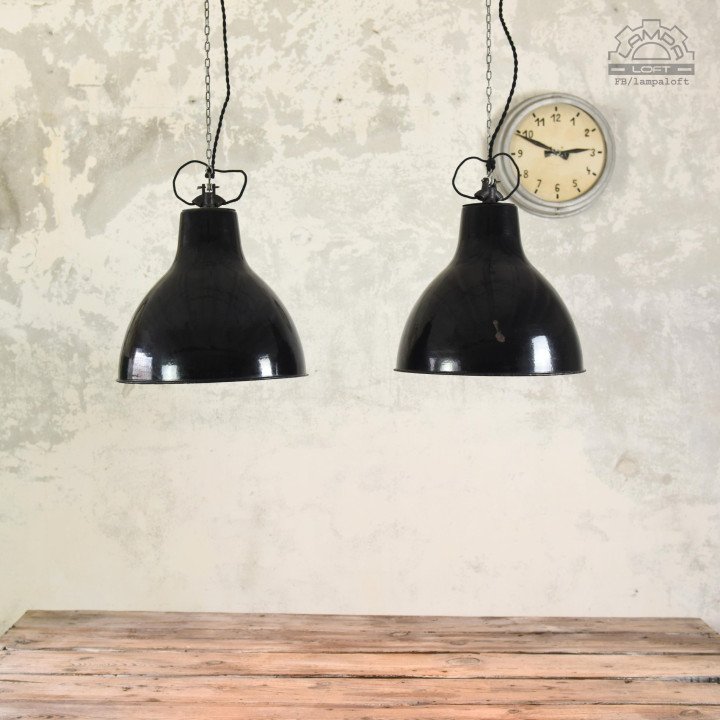 Lampy emaliowane