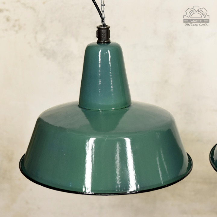 Lampy industrialne OBs-3 z lat 60'