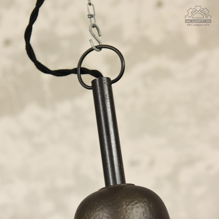 Lampa industrialna OŻb-2 z lat 50'