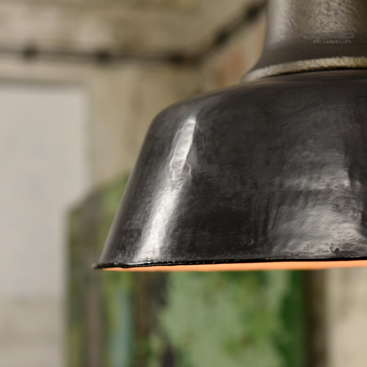 Lampa industrialna OŻb-2 z lat 50'