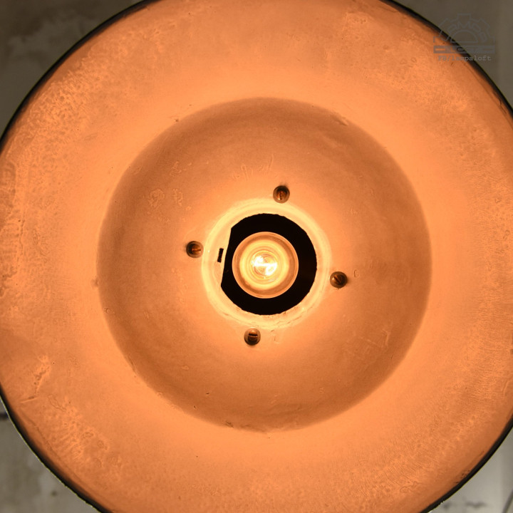 Lampa industrialna OŻb-2 z lat 50'