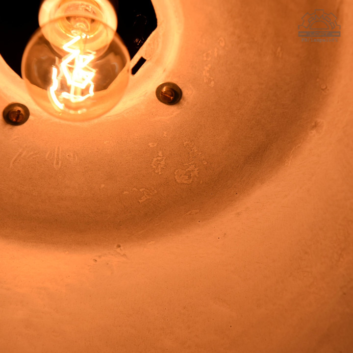 Lampa industrialna OŻb-2 z lat 50'
