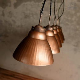 Lampa z kloszem lustrzanym Mercury Glass
