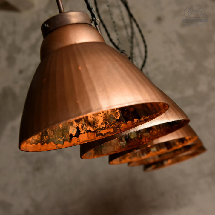 Lampa z kloszem lustrzanym Mercury Glass