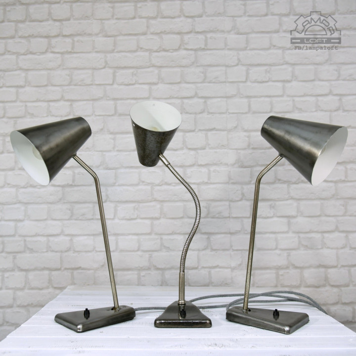 Lampa warsztatowa St-16 lata 50,70,80