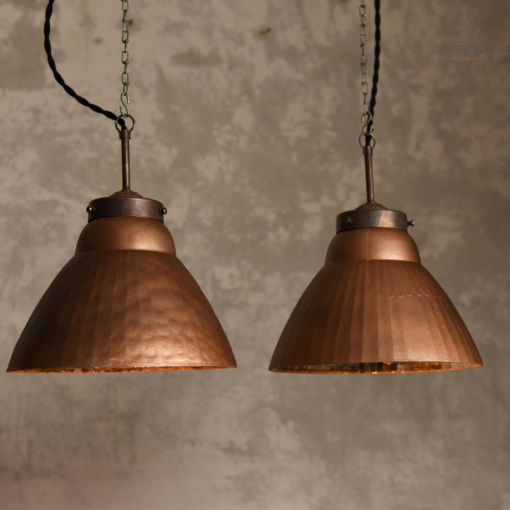 Lampa z kloszem lustrzanym Mercury Glass