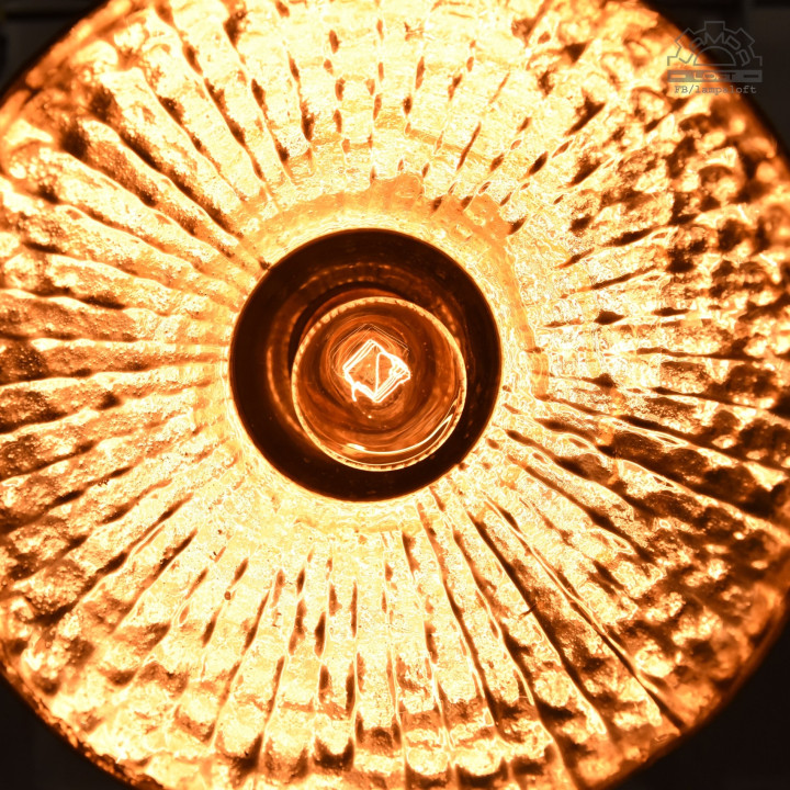 Lampa z kloszem lustrzanym Mercury Glass