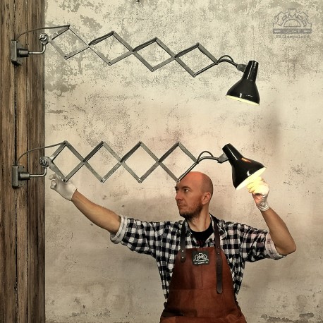 Niemieckie lampy nożycowe Rademacher