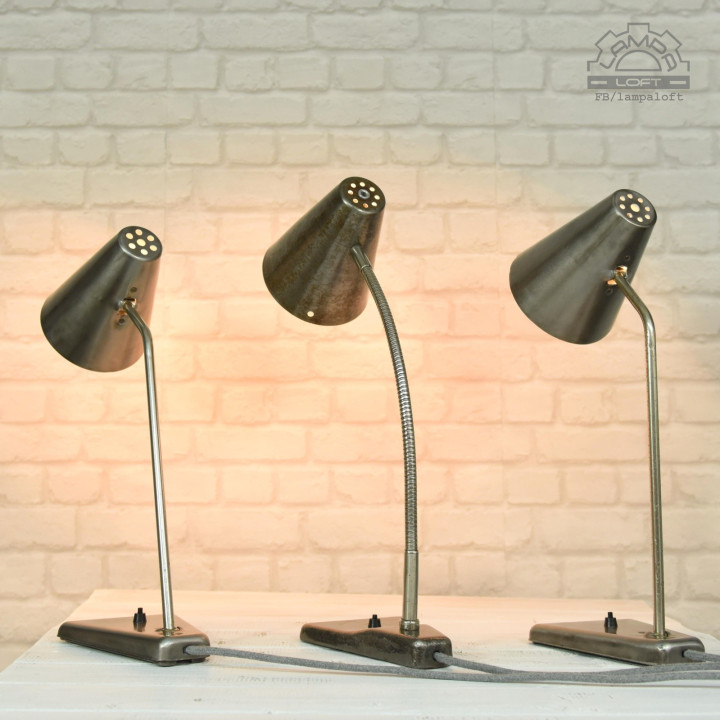Lampa warsztatowa St-16 lata 50,70,80