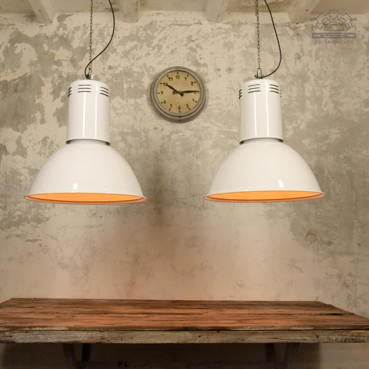 Lampy industrialne SIEMENS z lat 70'