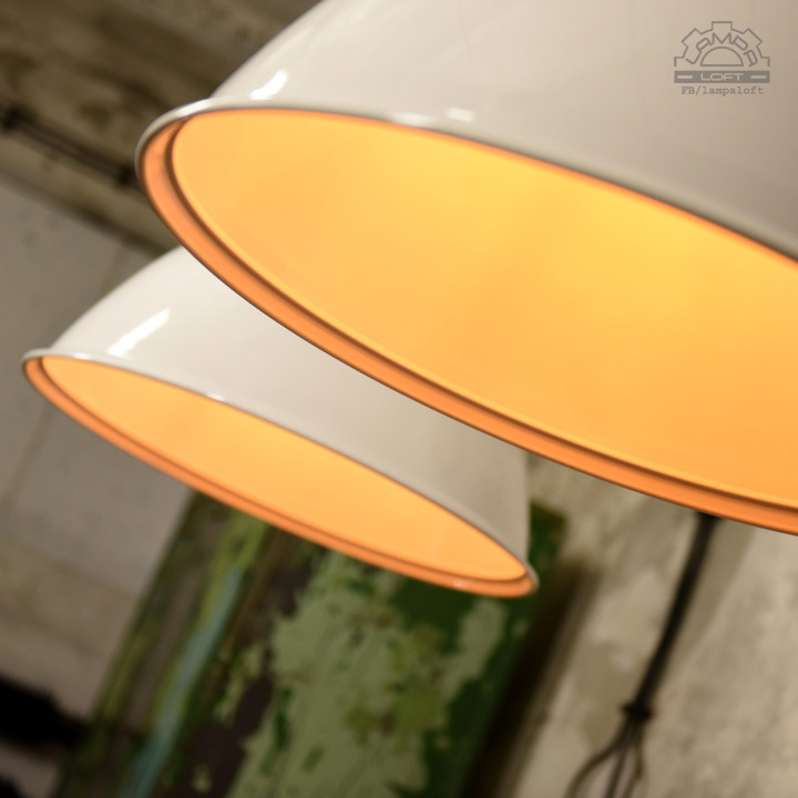 Lampy industrialne SIEMENS z lat 70'