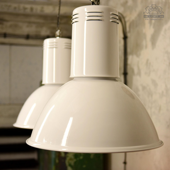 Lampy industrialne SIEMENS z lat 70'