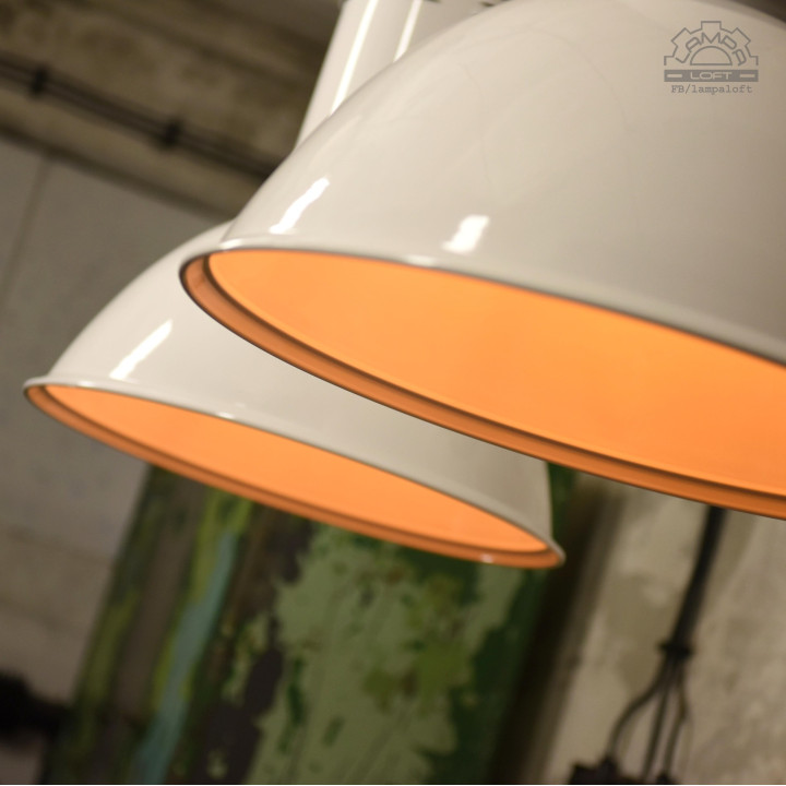 Lampy industrialne SIEMENS z lat 70'