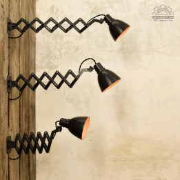 Lampy nożycowe z stylu Bauhaus