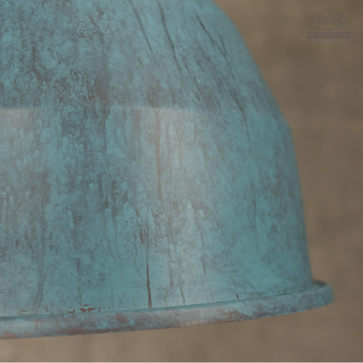 Lampy loftowe - utleniona miedź