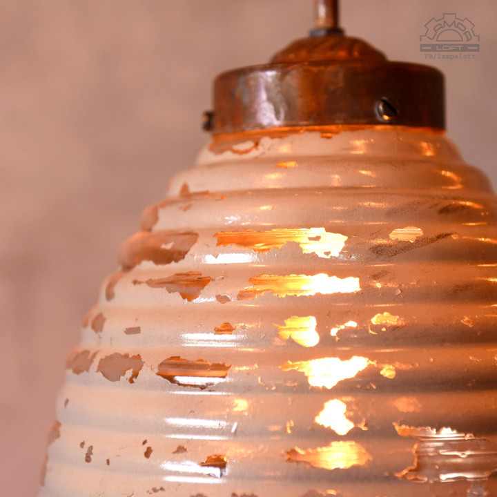 Lampa z kloszem lustrzanym Mercury Glass