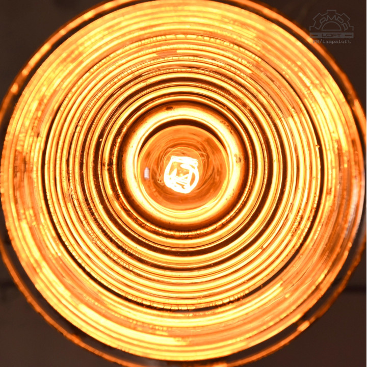 Lampa z kloszem lustrzanym Mercury Glass