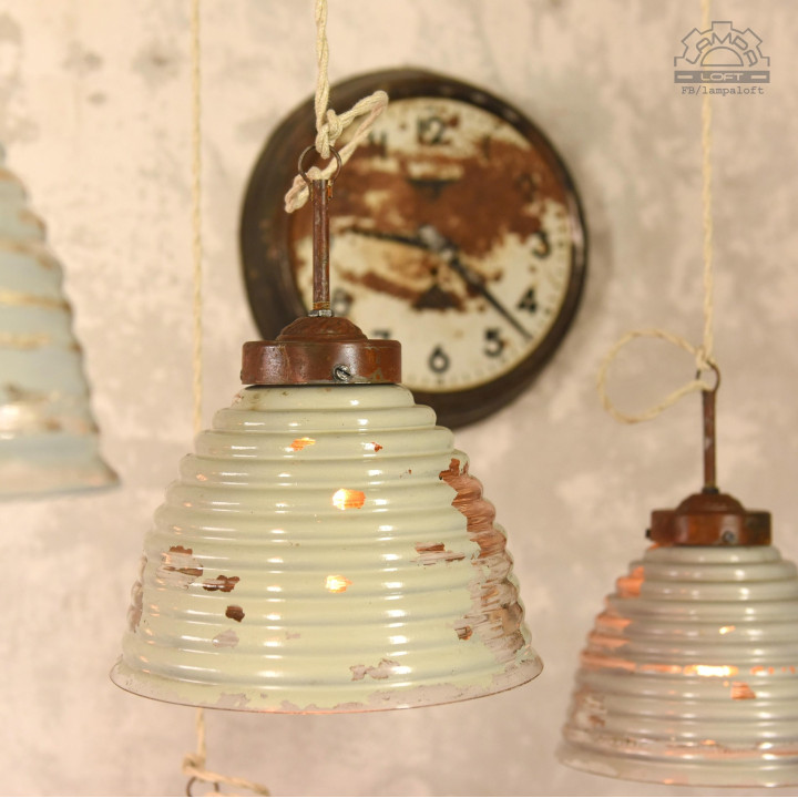 Lampa z kloszem lustrzanym Mercury Glass