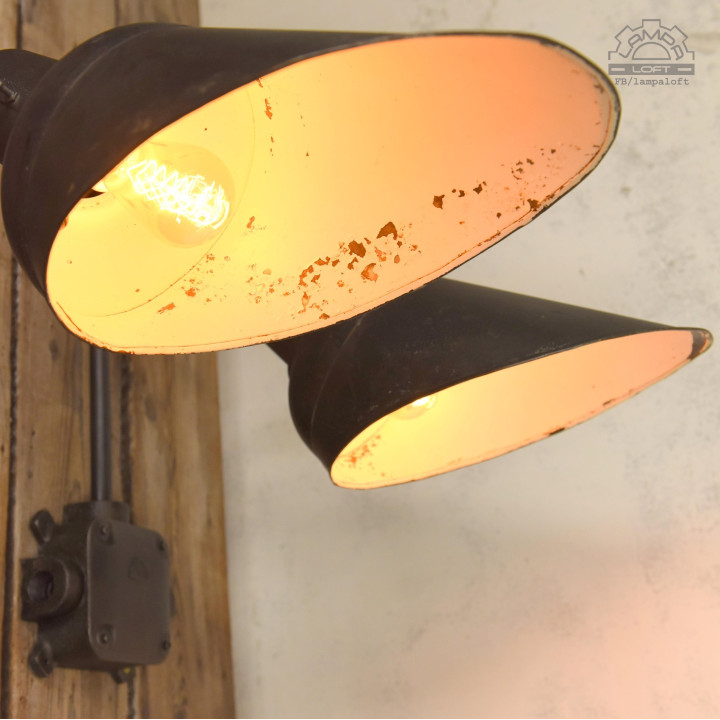 Kinkiety industrialne OŻa-1 z lat 40'