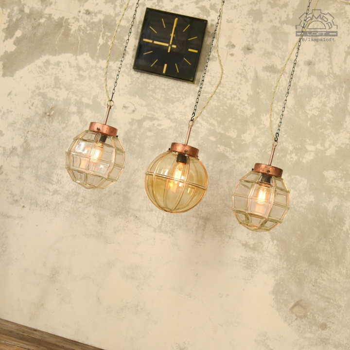 Lampa z lat 40" Art Deco
