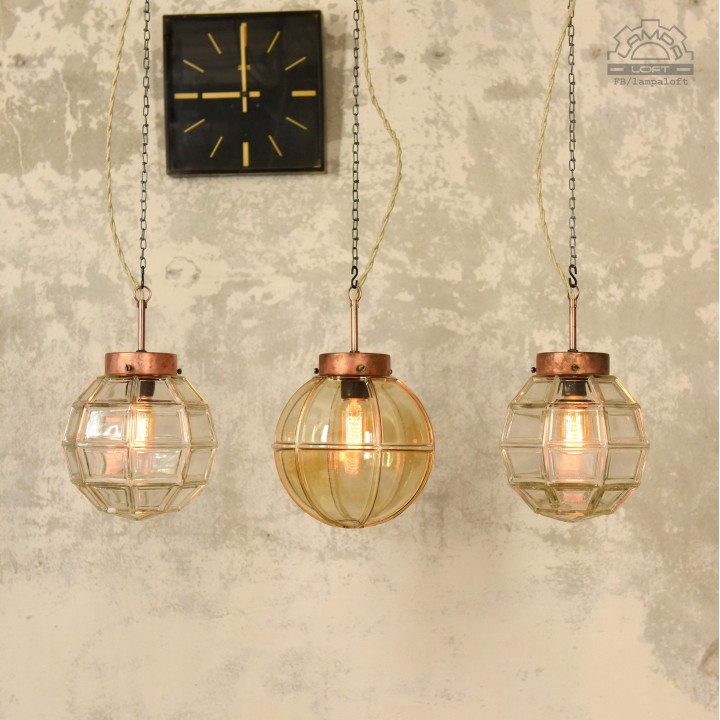 Lampa z lat 40" Art Deco