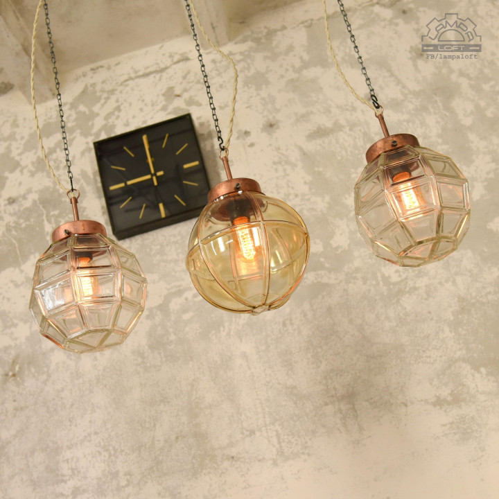 Lampa z lat 40" Art Deco