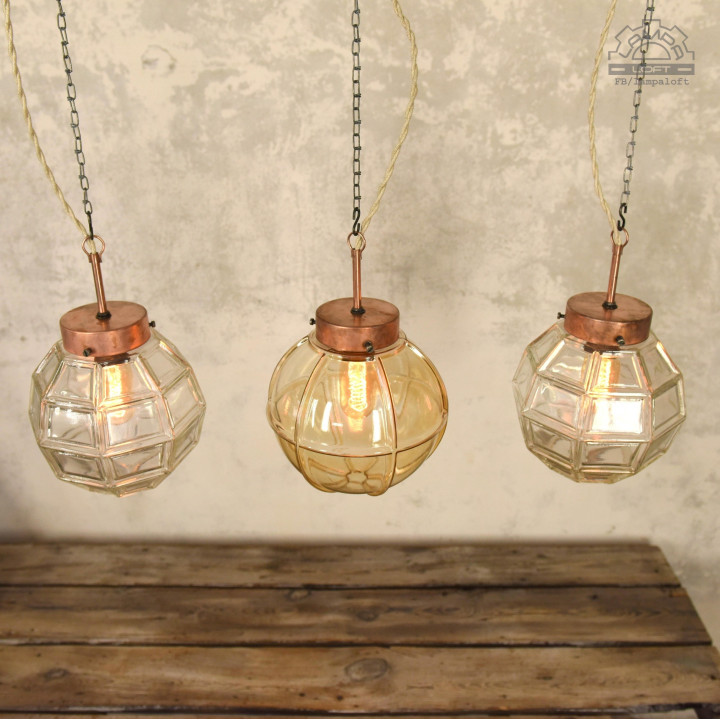 Lampa z lat 40" Art Deco