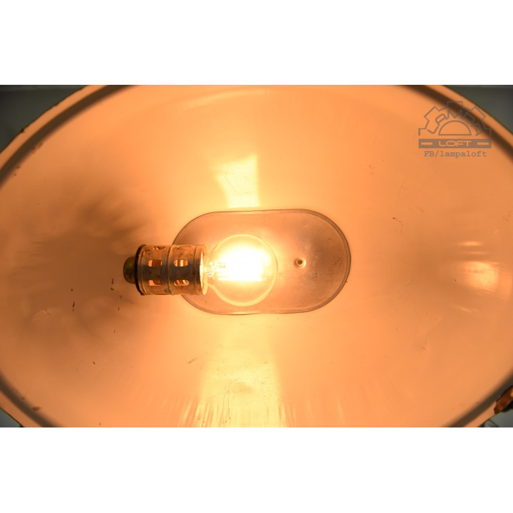 lampa industrialna ORP-2-1 z lat 70