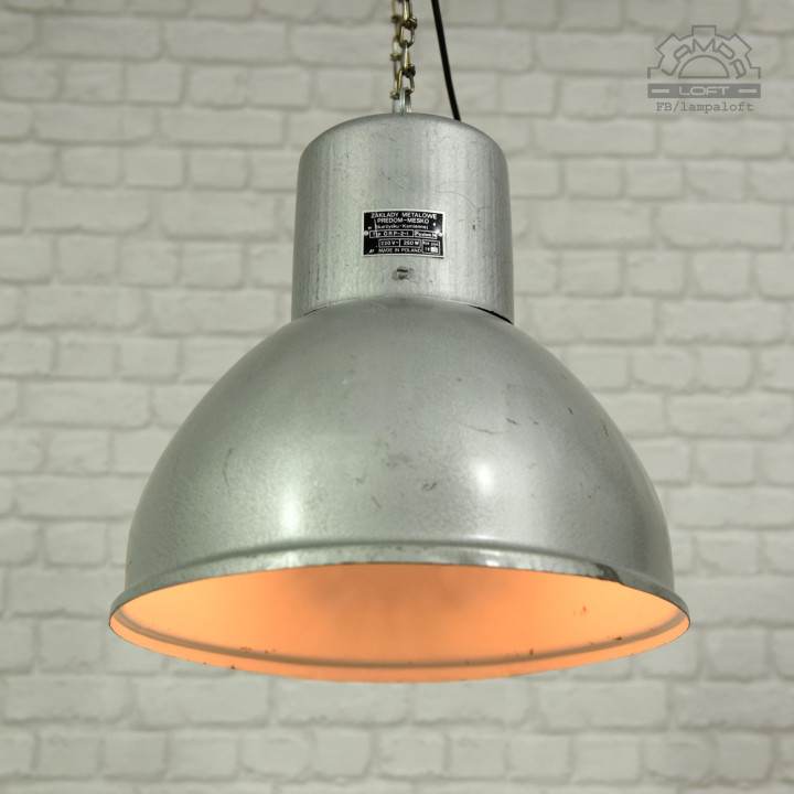 lampa industrialna ORP-2-1 z lat 70